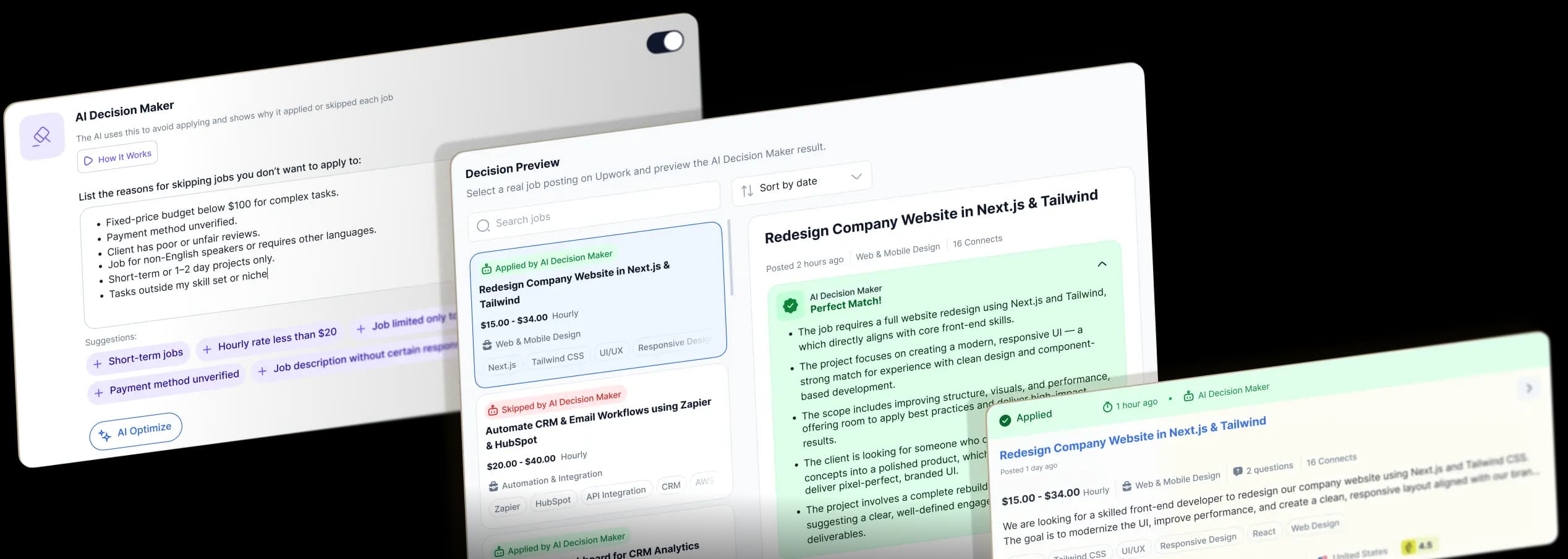 Overview of Decision Maker feature